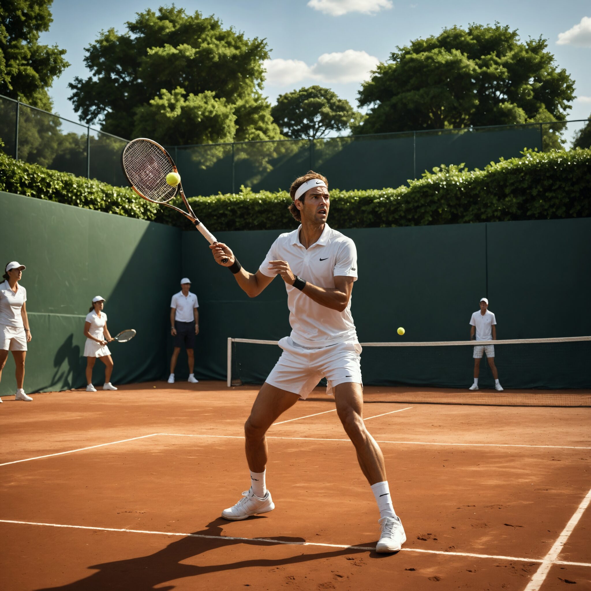 Spiel-Tennis-Tag