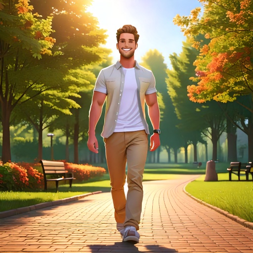 Mache-einen-Spaziergang-im-Park-Tag