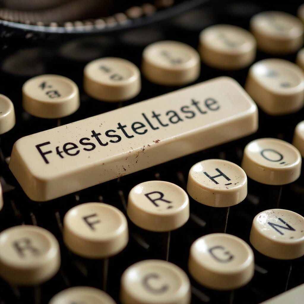 Tag der Feststelltaste
