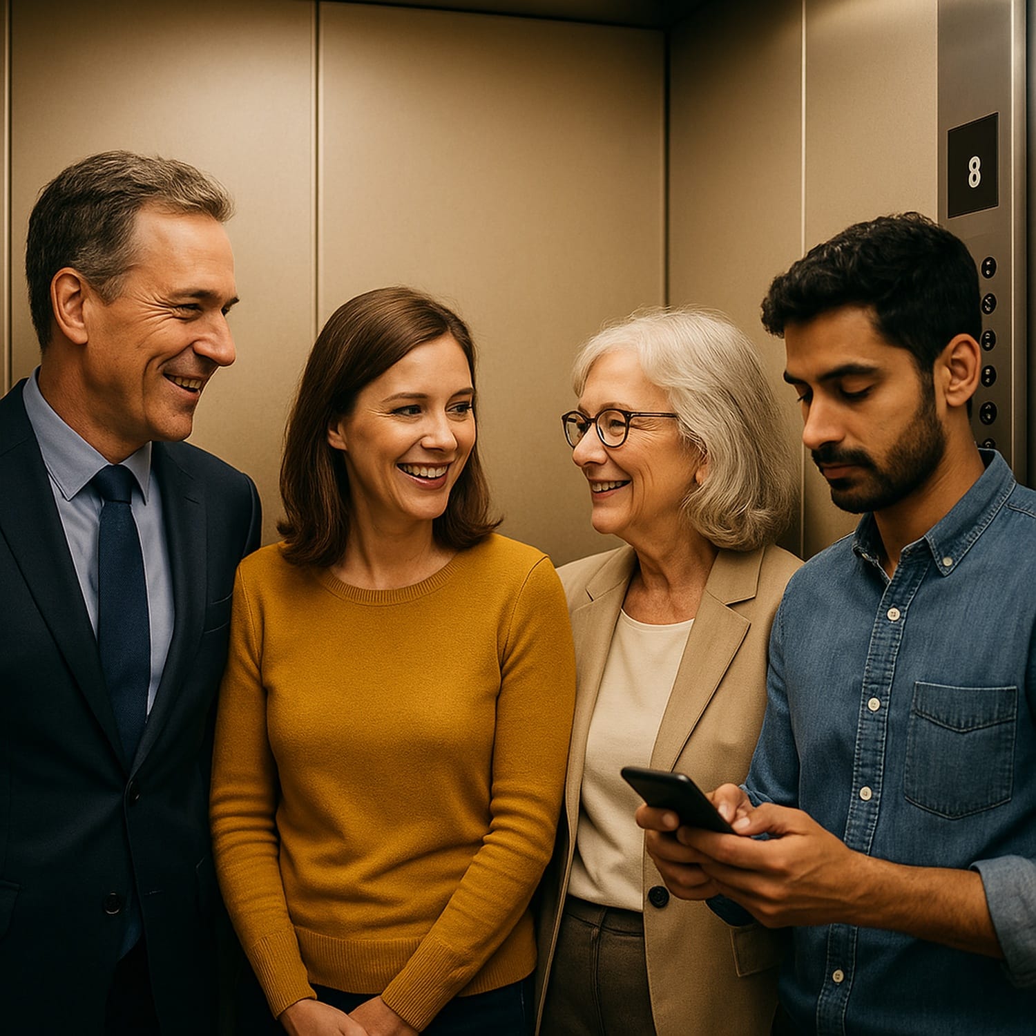 Unterhalte-Dich-im-Fahrstuhl-Tag